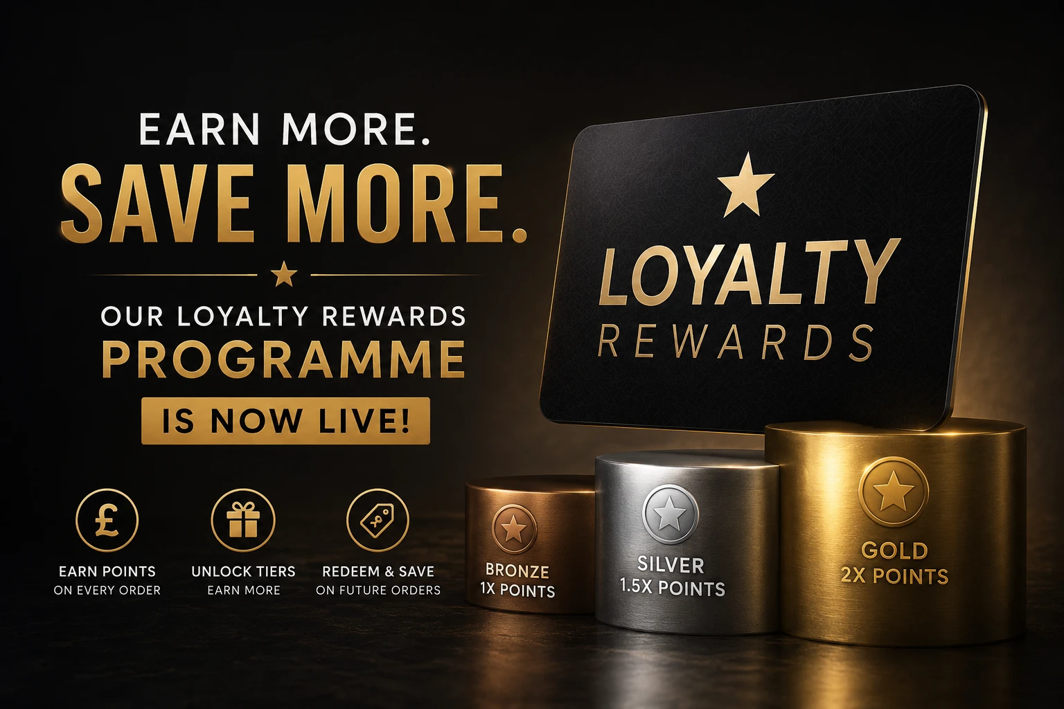 🎉 Our New Loyalty Rewards Programme is Now Live